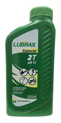 Óleo Lubrax 2t Mineral 500ml Rocadeiras E Motosserras Motor