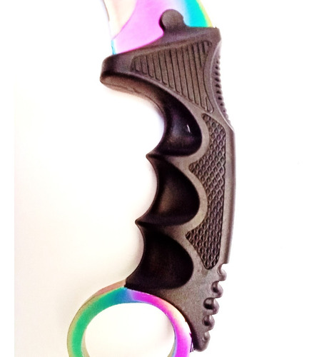 Imagen 7 de 9 de Cuchillo De Caza Tipo Karambit Navaja Táctica Supervivencia