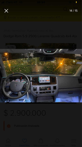 Dodge Ram 2008 5.9 2500 Laramie Quadcab 4x4