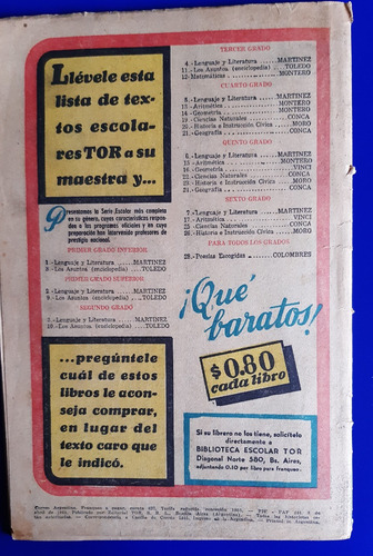 Revista Comic Pif Paf - Ed Argentina 1948 (Usado)