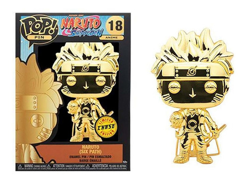 Funko Pin Naruto Six Path #18 Limited Chase Edition Naruto