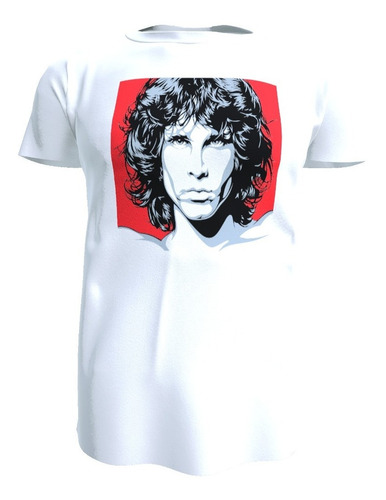 Polera The Doors Jim Morrison Hombre Y Mujer, Poliester