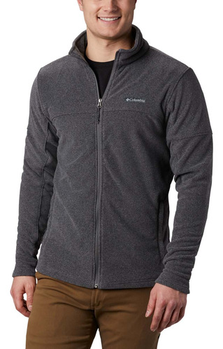 Polar Columbia Basin Trail Full Zip Charcoal Heathe - Hombre