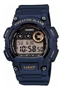 Relógio Casio Digital W-735h-2avdf Masculino Original