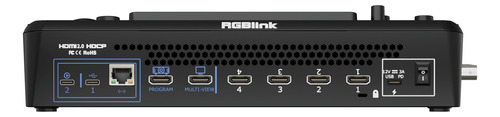 Switcher Rgblink Mini-edge Sdi Hdmi Ndi|hx3 Mixer 10 Canais