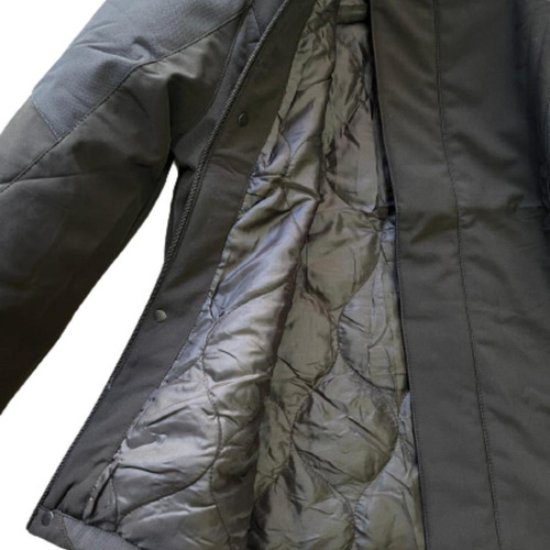 Parka Chaqueta Abrigo Hombre Impermeable Capucha Removible
