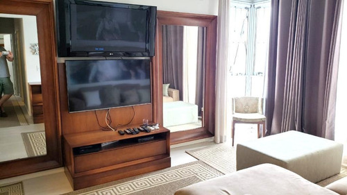 Imagem 4 de 16 de Apartamento Decorado Com Vista Mar, Próximo Ao Supermercado Hippo. - Ap5864
