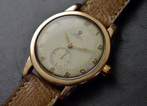 Omega Hammer Cal. 332 Plq. Ouro Rosa Ref.2493-2 Lindo/enorme (Usado)