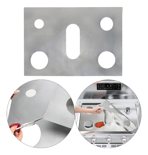 2 Uds Protector De Estufa De Gas 16,3 \ X 24,4\ Fácil De
