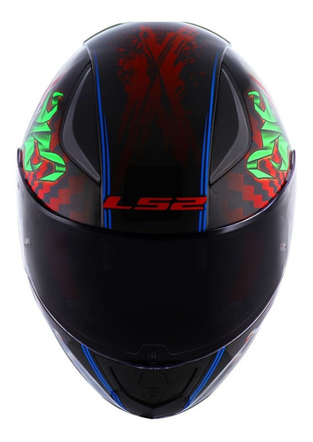 Capacete Ls2 Ff353 Rapid Happy Dreams Brilha No Escuro