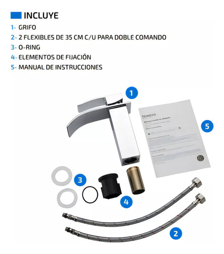 Mezcladora Llave Para Fregadero Lavabo Baño