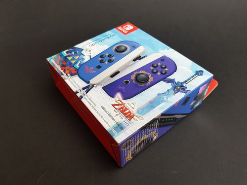 Set de control joystick inalámbrico Nintendo Switch Joy-Con (L)/(R) Neón the legend of zelda skyward sword hd edition