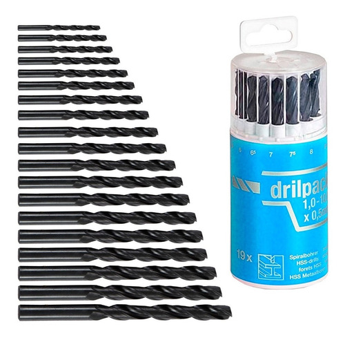 Set 19 Mechas Tipo Acero Rápido Calidad Profesional Oferta