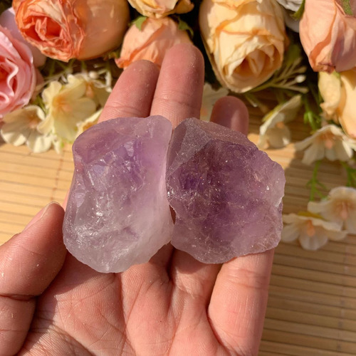 200g Pedra Bruta Ametista Natural Cristal De Proteção