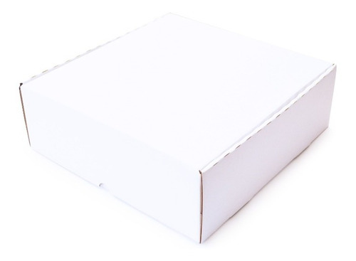 40 Mailbox 30x30x10 Caja De Envios Carton Blanco Empaque Eco