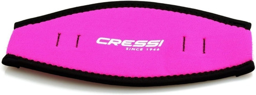 Cubre Correa Cressi Neopreno Para Mascara Color Pink