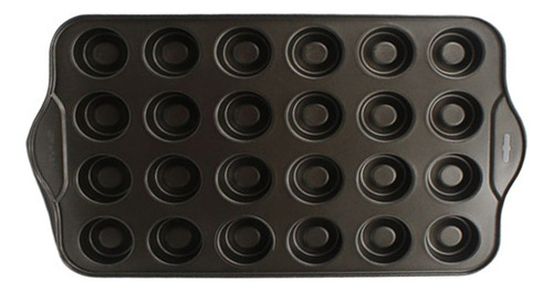 Molde Charola Repostería Donut Color Negro