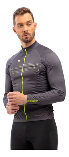 Camisa Ciclismo Masculina M.longa Furbo Grid