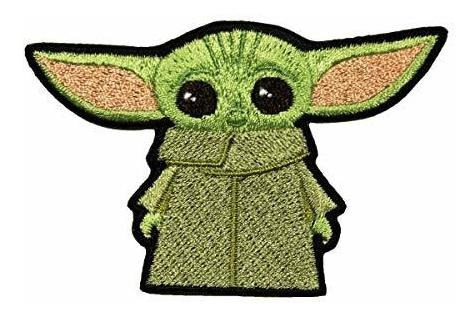 Star Wars Baby Yoda Parche Mandaloriano Niño Chibi Bordado 