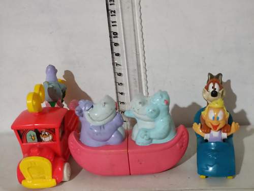 Figuras Plástico Animaniacs Mc Donald's Flavio Mandy Palomos (Usado)