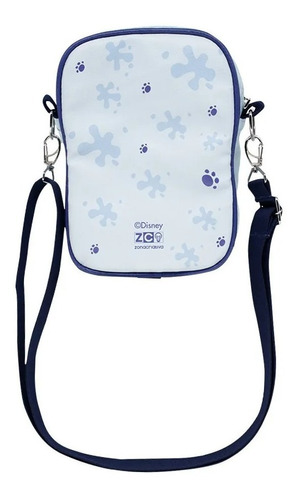Bolsa Feminina Shoulder Bag Lilo E Stitch Disney - Original Cor Azul-claro