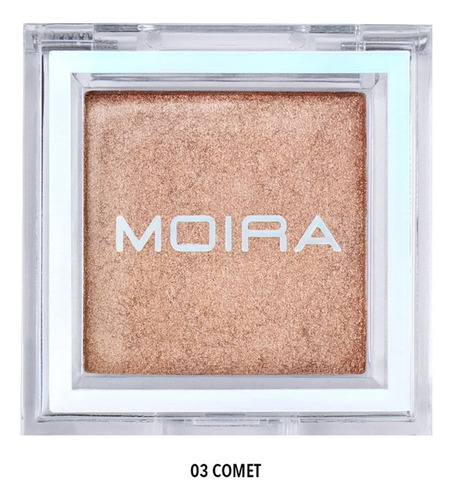 Sombra Individual De Ojos Moira Lucent Cream Shadow Color de la sombra LCS 003 COMET