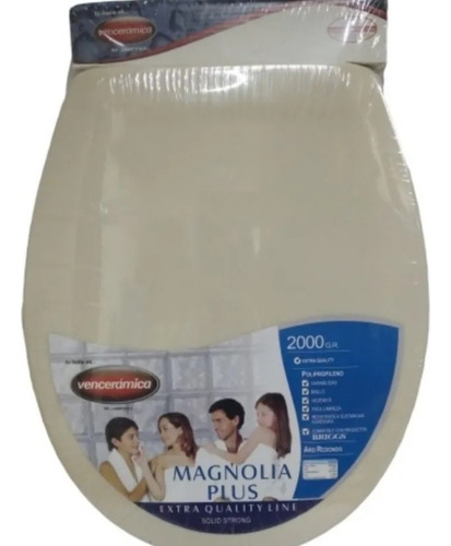 Tapa Para Poceta Magnolia Plus Cierre Suave 