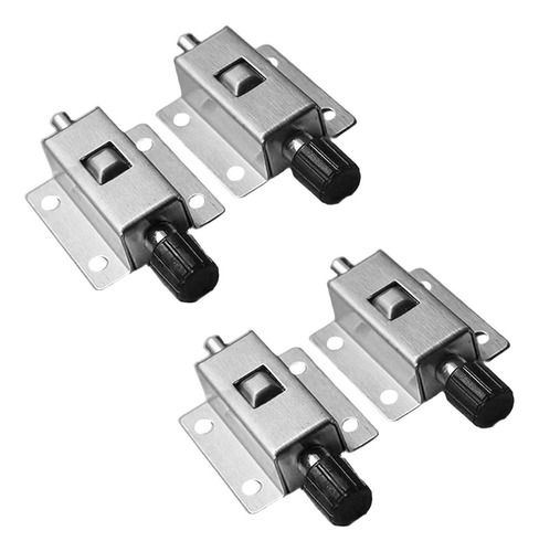 4 Piezas Pernos De Pestillo De Puerta Pestillo Con Resorte