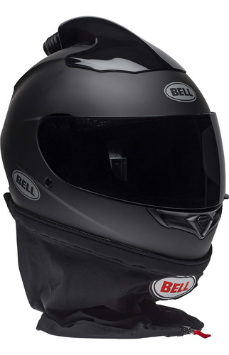 Casco Para Moto Bell Qualifier F Color Negro   Talla  L