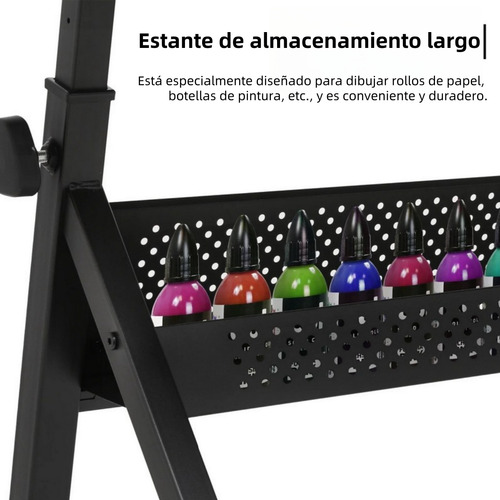 Restirador Mesa De Madera Dibujo Profesional Con Banco