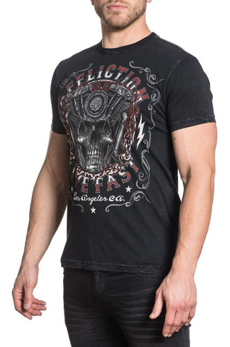Imagen 3 de 4 de Remera Affliction Horse Power