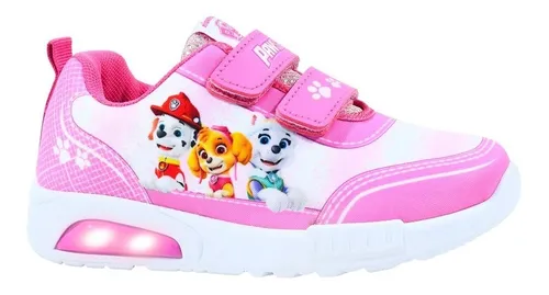 Zapatillas Paw Patrol Footy Pop Skye Nena Luces Led