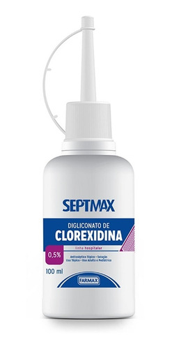 Clorexidina 0,5% Alcool Septmax 100ml Farmax