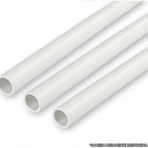 Imagem 4 de 5 de Kit Tubo Pvc Eletroduto 3/4pol Br 30pçs C/1mts + Cx. Passag