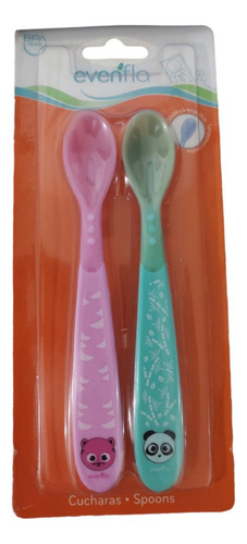 Cucharas Flexibles Evenflo 5401 Pets Suave Flexibles 2 Pzas