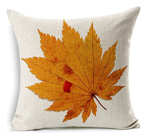 Juego De 4 Fundas De Almohada Decorativas De Otoño