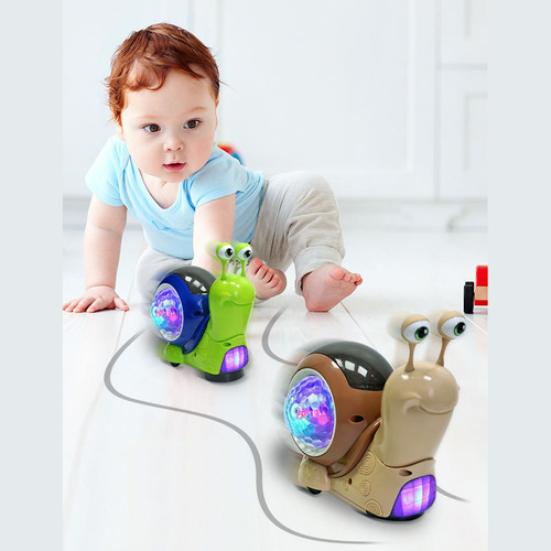 Luces Musicales Para Bebés Con Forma De Caracol Walking Tumm