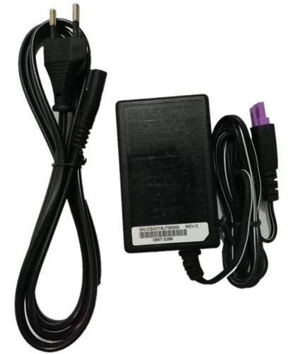 Fonte Plug Roxo Impressora Hp Advantage 2516 3516 2050 3050