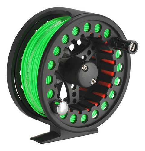 Carretel De Pesca Com Mosca Arbor De 80 Mm 2+1bb Leve Usinad