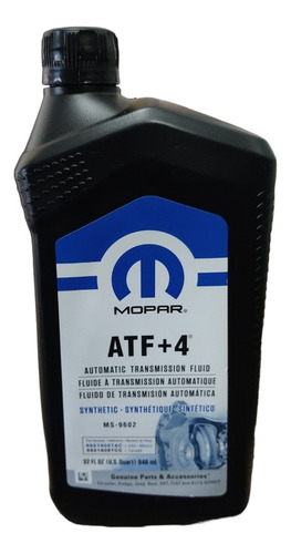 Aceite Mopar Atf+4 Transmisión Automática Jeep Chysler