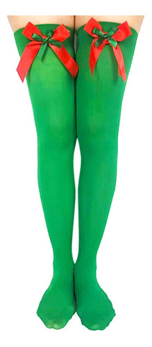 Meias De Natal Femininas Para Cosplay Cosplay Costume, 4pcs