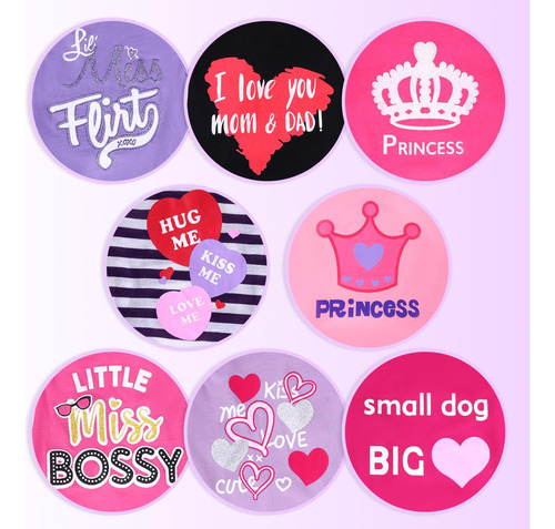 Pistha Pistha 8 Pcs Camisas De Cachorro Adorável Pet Tim Shi