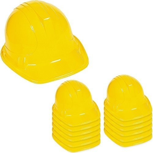 Sombrero De Construcción Amarillo Para Adultos 12