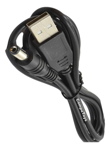Cable Usb A Plug Dc 2.1mm Macho 5v Dc Para Carga Computoys
