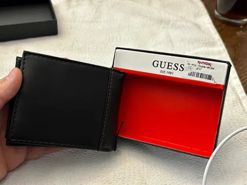 Billetera Hombre Guess 31g0220089 Original