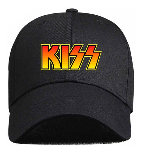 Gorra Kiss Rock Bordada Conciertos