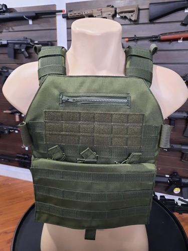 Colete Plate Carrier Verde Oliva 