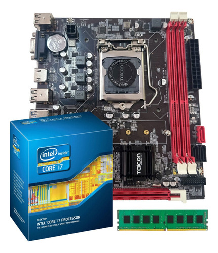Kit Upgrade Gamer Barato - Intel Core I7 + H81 + 8gb De Ram