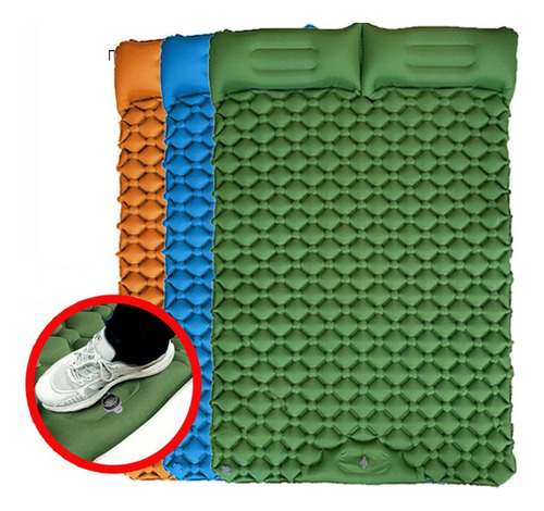 // Colchão De Acampamento Portátil Inflável Que Dorme