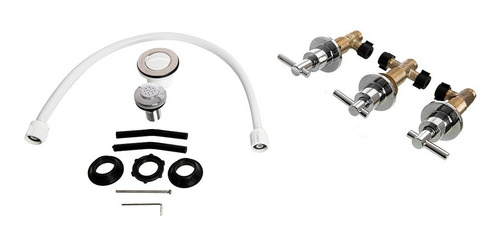 Imagen 2 de 4 de Grifería Bidet Aqualaf Lever Cierre Cerámico - Napoli Baño